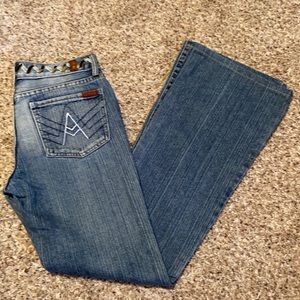 7 For All Mankind “A” Pocket Bootcut Flare Jeans